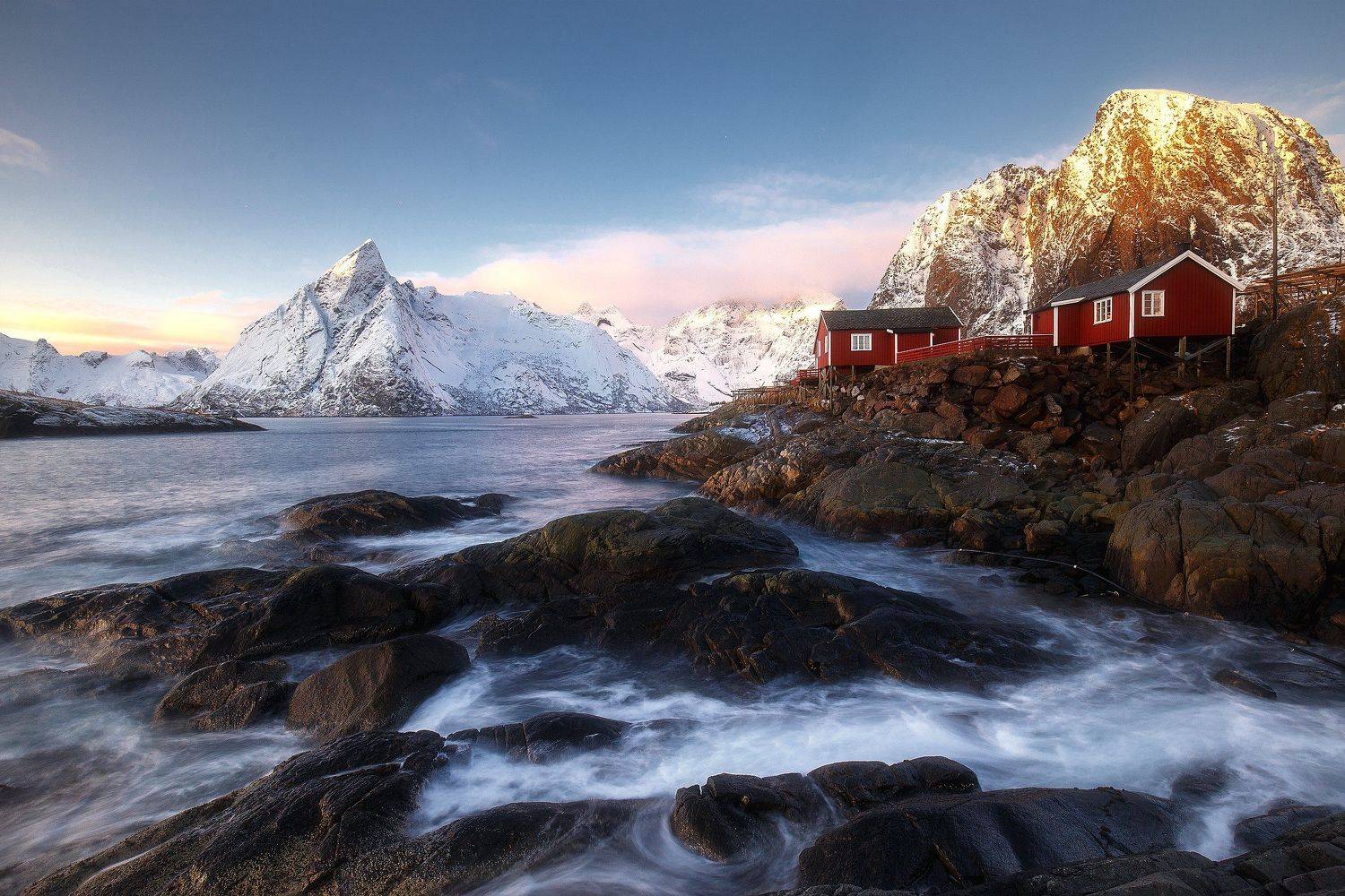 Норвегия, Лофотены, Рейне, Хамной, Рорбу, Андрей Базанов