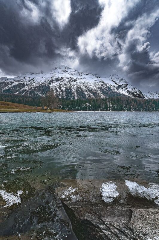 lago ghiacciato фото превью