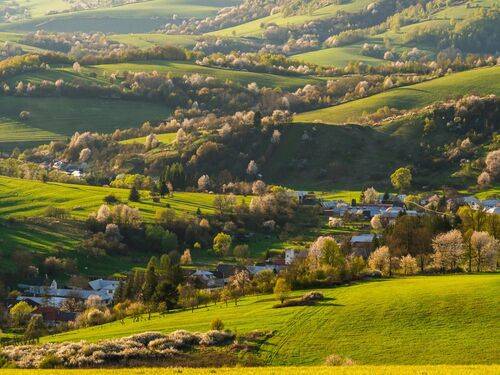 Spring in the northeast Slovakia