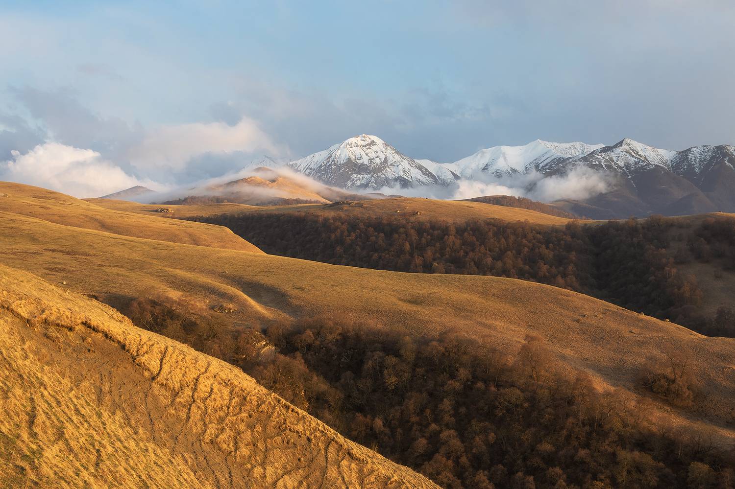 актопрак, кавказ, горы, кбр, перевал, свет, Ekaterina Romanova
