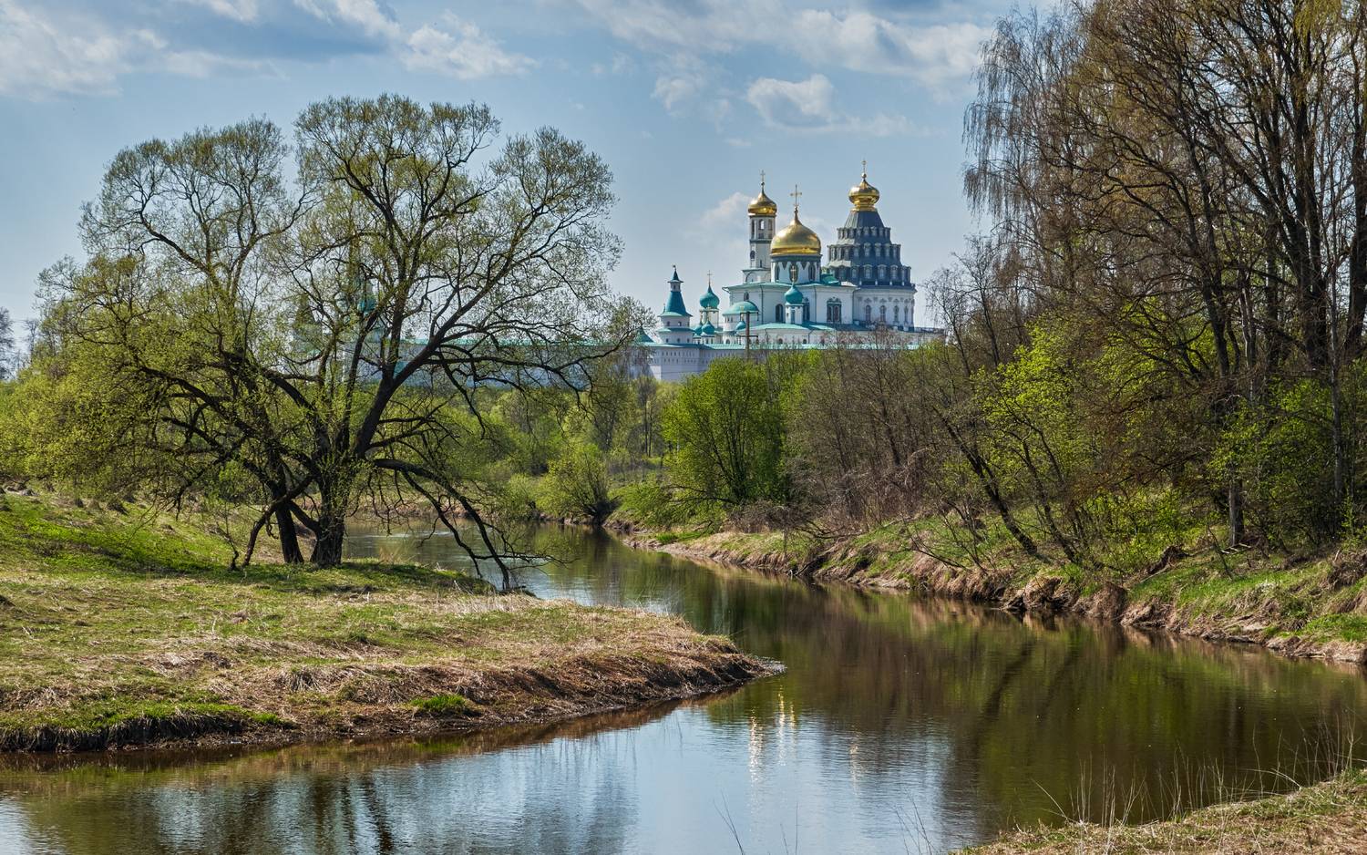 новый иерусалим, весна, апрель, река истра, Медведев Александр