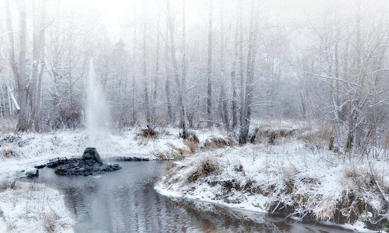 Тайна......Мещерского леса.....фонтан..... фото превью