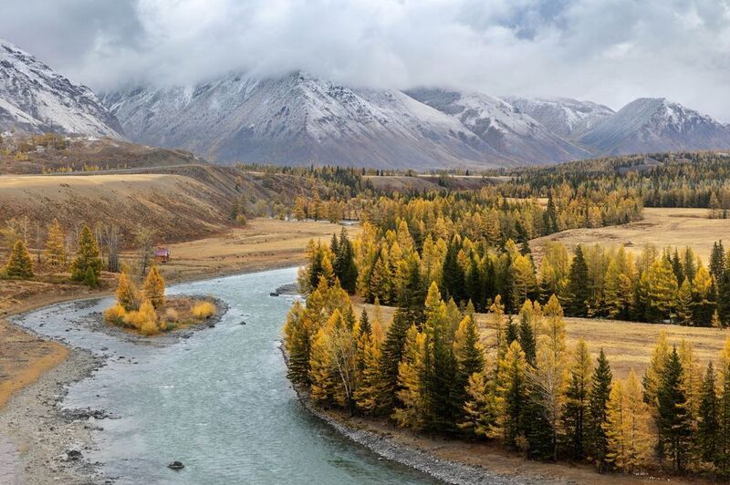 россия, алтай, горы, река, altay, russia Алтайские мотивы фото превью