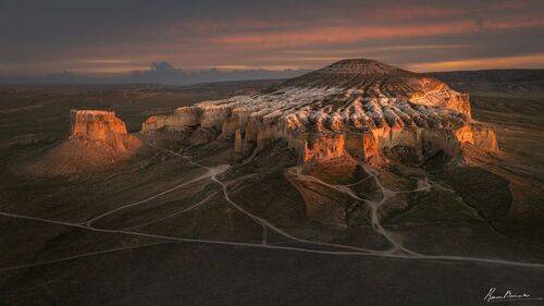 Sherkala mountain, Mangystau