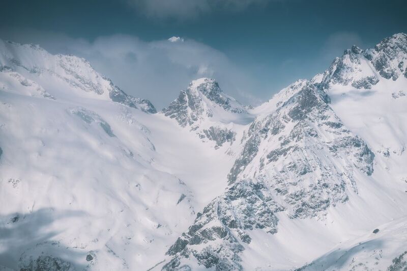dombay, caucasus, rock, landscape, peak, nature, mountains, glacier, hiking, Домбай. фото превью