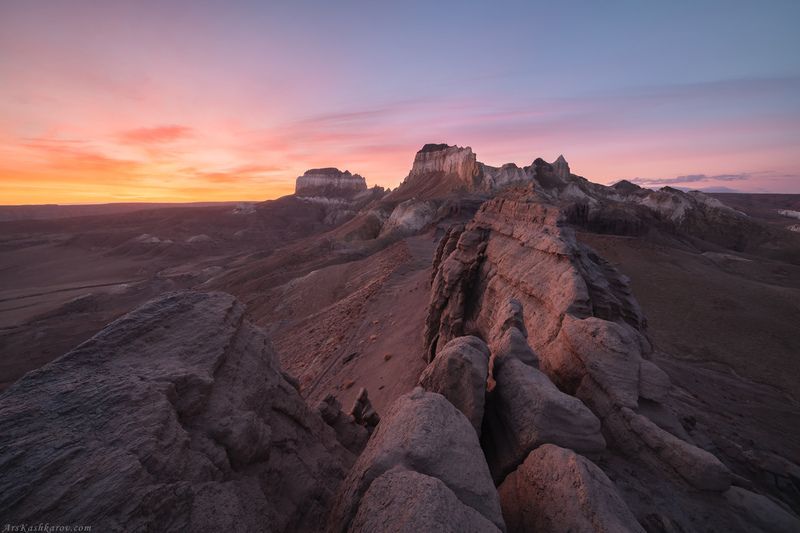 мангистау, мангышлак, замки, айракты, казахстан, устюрт, глиянные горы \