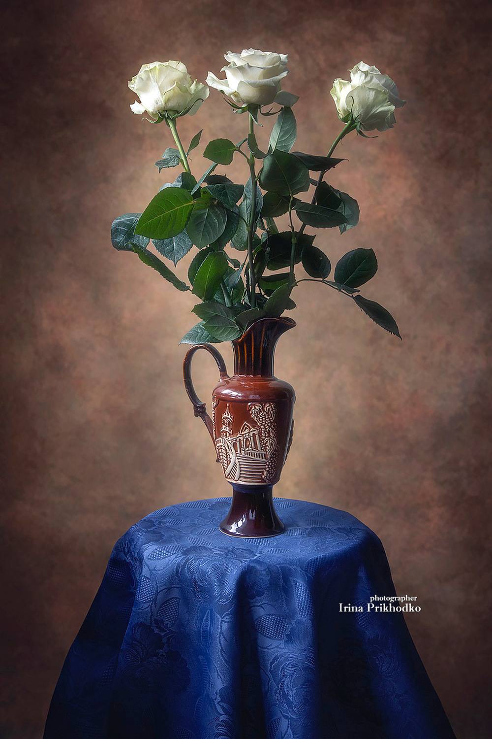 натюрморт, винтаж, цветы, букеты, розы, Приходько Ирина