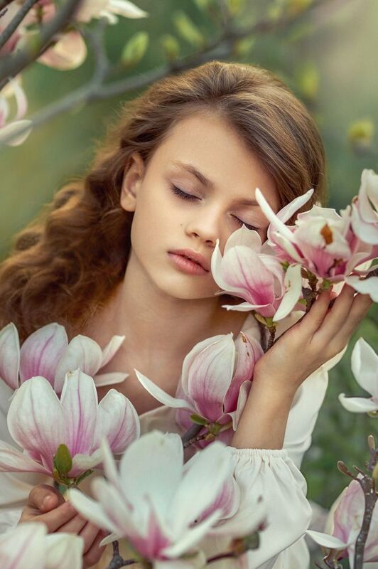 портрет, детский портрет модель, девочка  фото превью