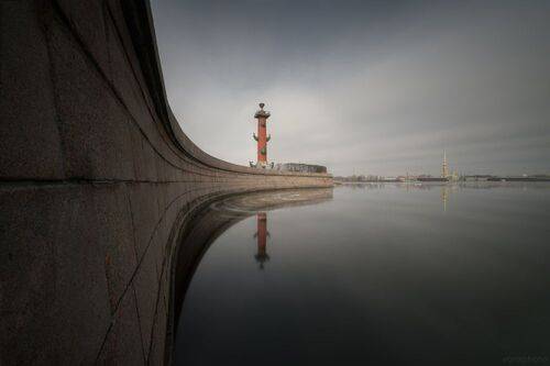 8 минут невского ледохода у Ростральной колонны