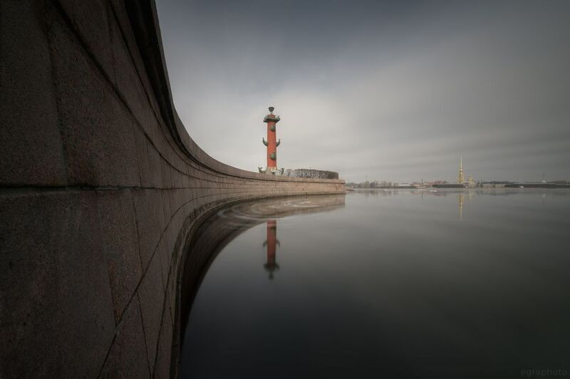 санкт-петербург, спб, россия, питер, spb, saint-petersburg, piter, russia, нева, ледоход, стрелка васильевского острова, ростральная колонна 8 минут невского ледохода у Ростральной колонны фото превью