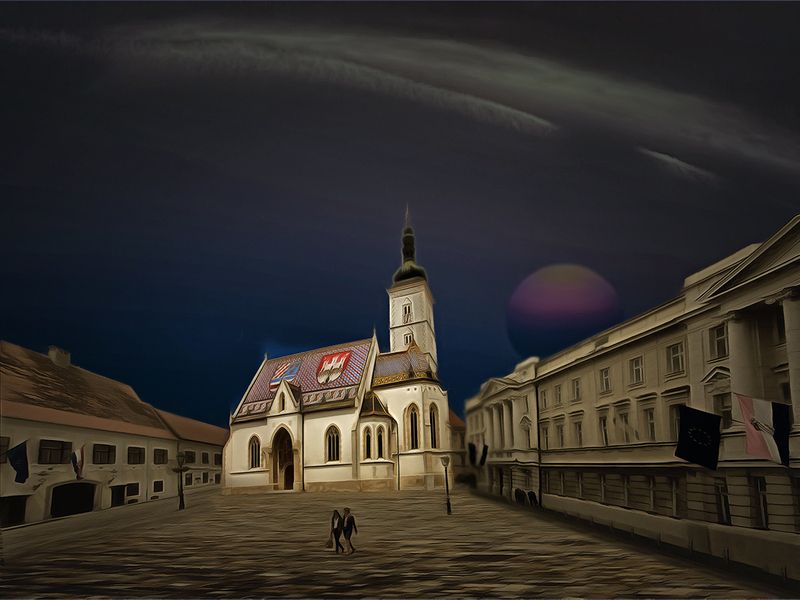 Церковь Святого Марка. Загреб фото превью