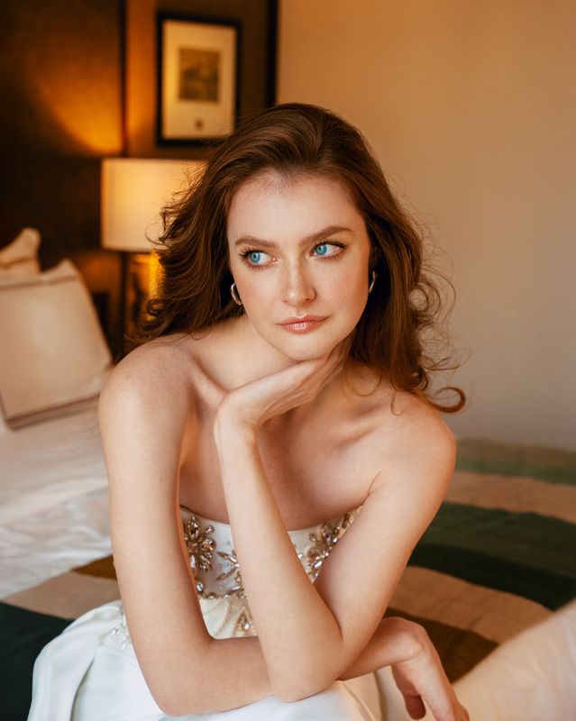 portrait girl model  Maria фото превью