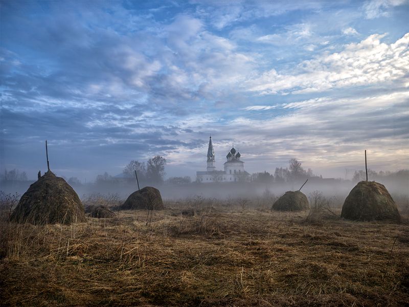 утро в Осенево фото превью
