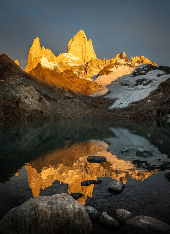 патагония, фицрой, рассвет, patagonia, dawn Фицрой на рассвете фото превью
