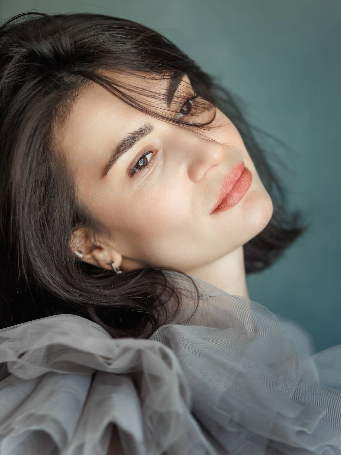 Девушка, мечты, портрет, лицо, цвет, печать, гламур, Ведмеденко Оксана