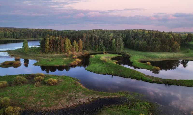 Вечер над Соротью фото превью