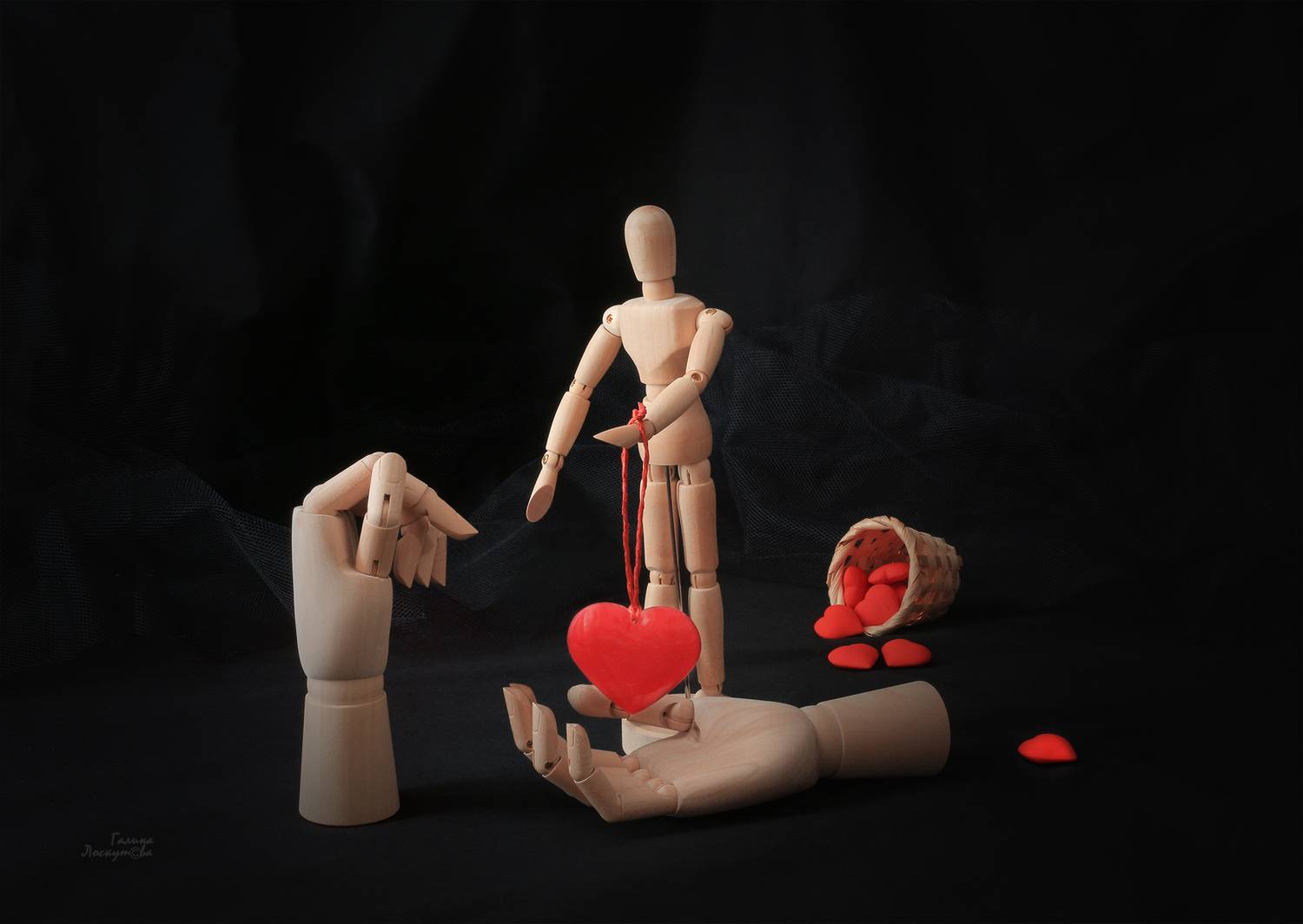 манекен, рука, сердце,, Галина Лоскутова