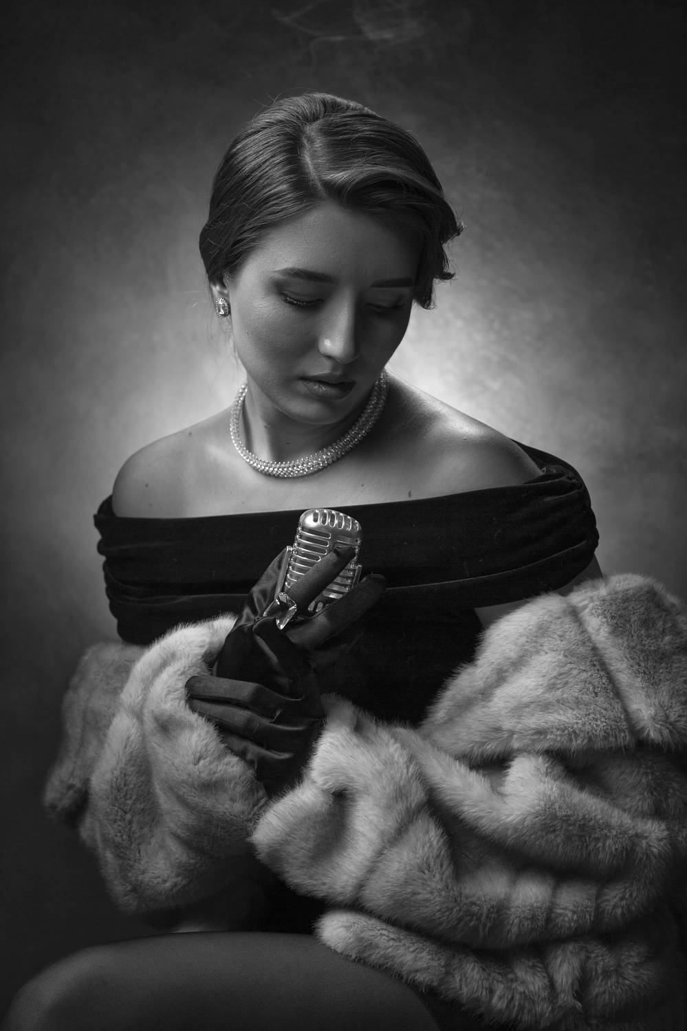 студийный, портрет, Aндрей Мрыхин