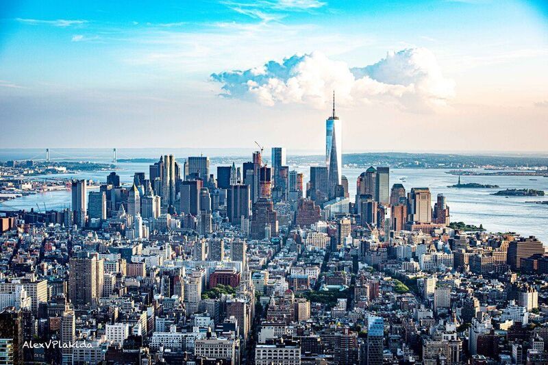 Manhattan from above фото превью