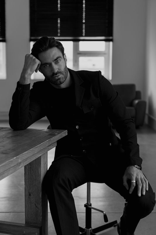 мужской портрет, мужчина, мужская съемка, мужской портрет, black and white, male, men, актер, модель  фото превью