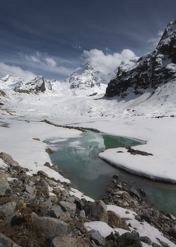 адылсу, кавказ, горы, кбр, приэльбрусье, джантуган В ущелье Адыл-Су фото превью