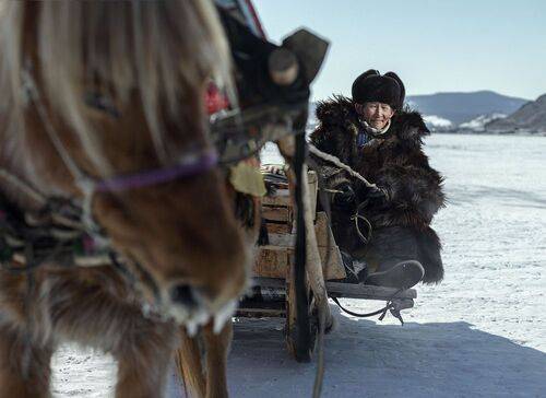 Mongolian winter ice festival