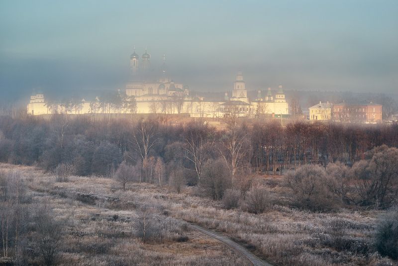 новый иерусалим, облако, туман В облаке фото превью