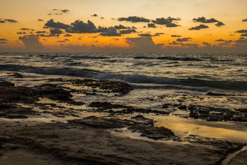 The Mediterranean Sea,Sunset фото превью