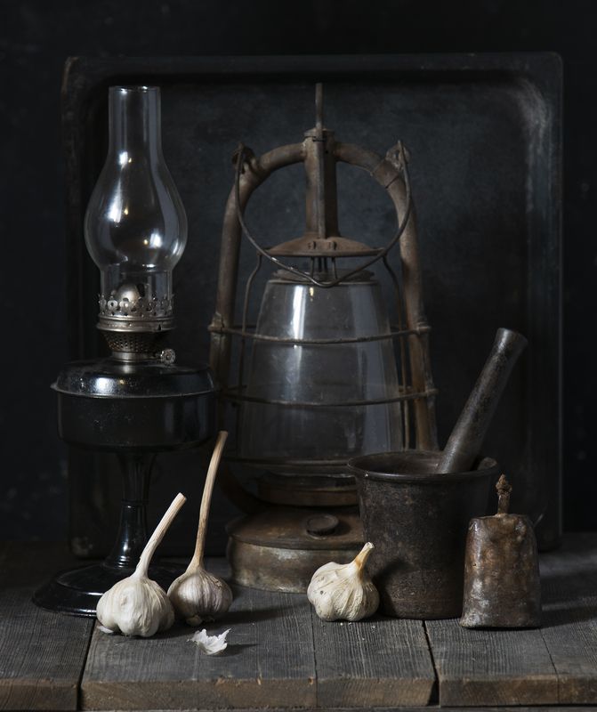 Этюд с лампой фото превью