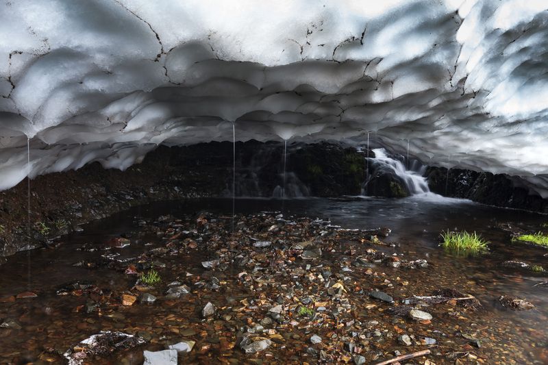 вода, пресная вода, снег, весна, командоры Рождение воды фото превью