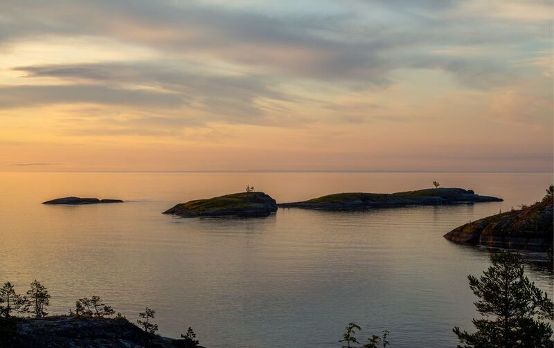 Персиковый рассвет фото превью