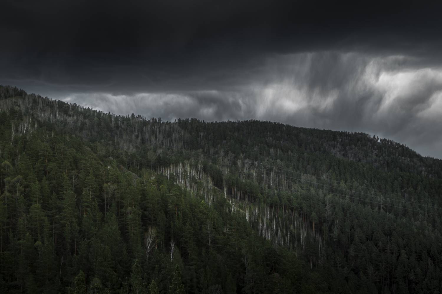 стихия, пейзаж, горы, Андреева Светлана
