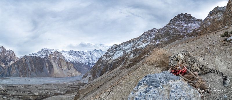 Горный пейзаж фото превью