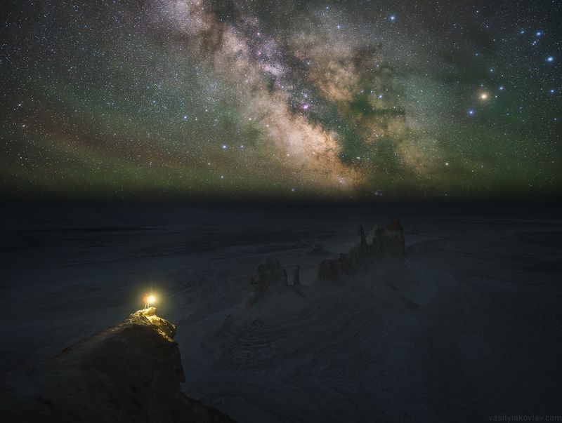 казахстан, фототур, яковлевфототур, мангистау, мангышлак, айракты, босжира, устюрт, карынжарык, тузбаир, торыш, туйесу, сенек Ночь в Мангистау фото превью