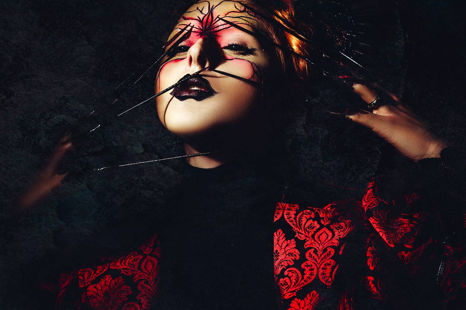 woman, portrait, conceptual, studio, bodyart, Руслан Болгов (Axe)