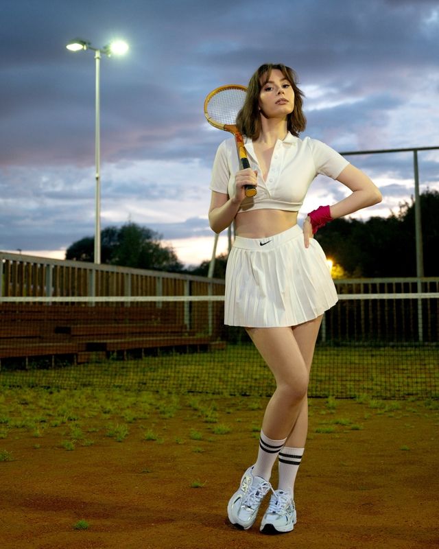 портрет, девушка, теннис, court, tennis, girl, sport *** фото превью