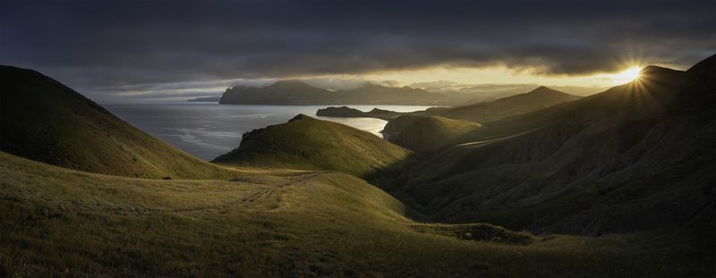 Зеленые холмы Киммерии фото превью