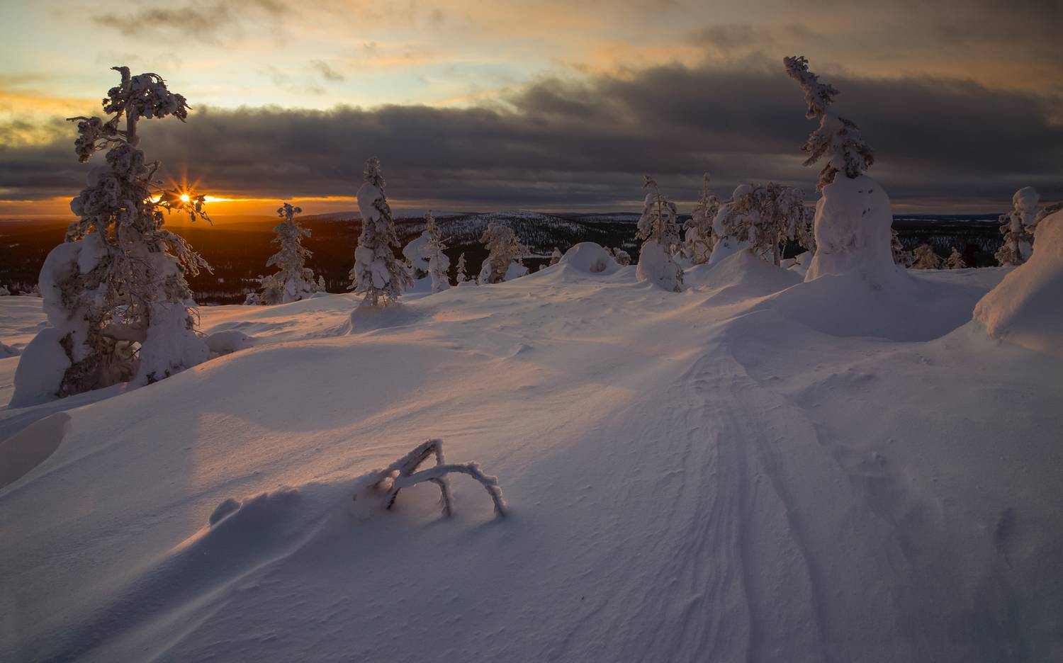 зима пейзаж, Мурзинов Виктор