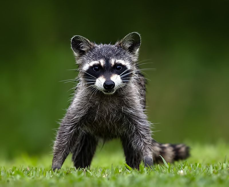 енот обыкновенный, енот-полоскун, raccoon, енот, дикие животные, животные, animals Raccoon  - Енот- полоскун фото превью