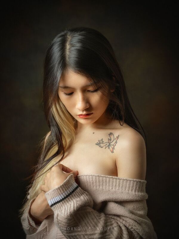 portrait, mood portrait, face, mood, asian, vietnamese, vietnam, face, beauty * * * фото превью