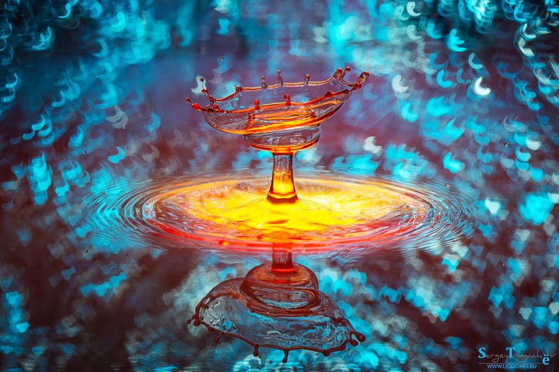 сергейтолмачев, вода, капли, скульптурыизводы, всплеск, уменянакухне, жидкоеискусство,  фото превью