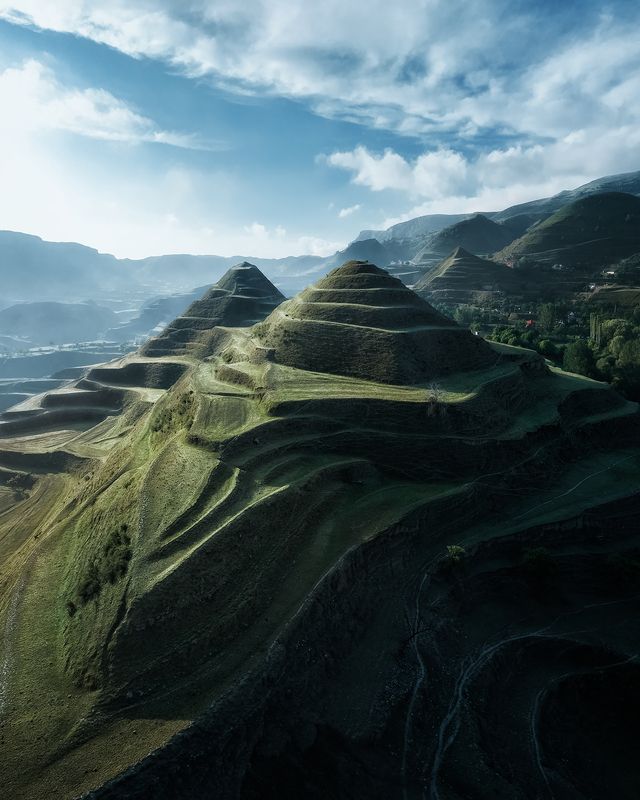 дагестан террасы горы Дагестанские пирамиды фото превью
