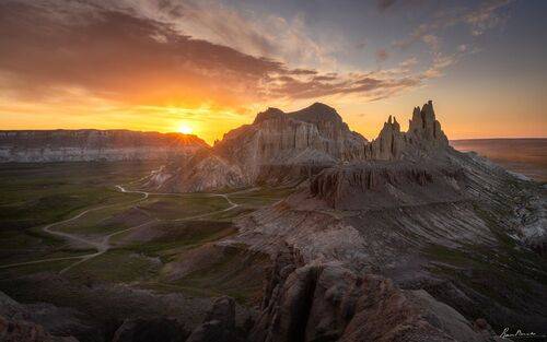 Ayrakty, Valley of Castles, Mangystau, Kazakhstan