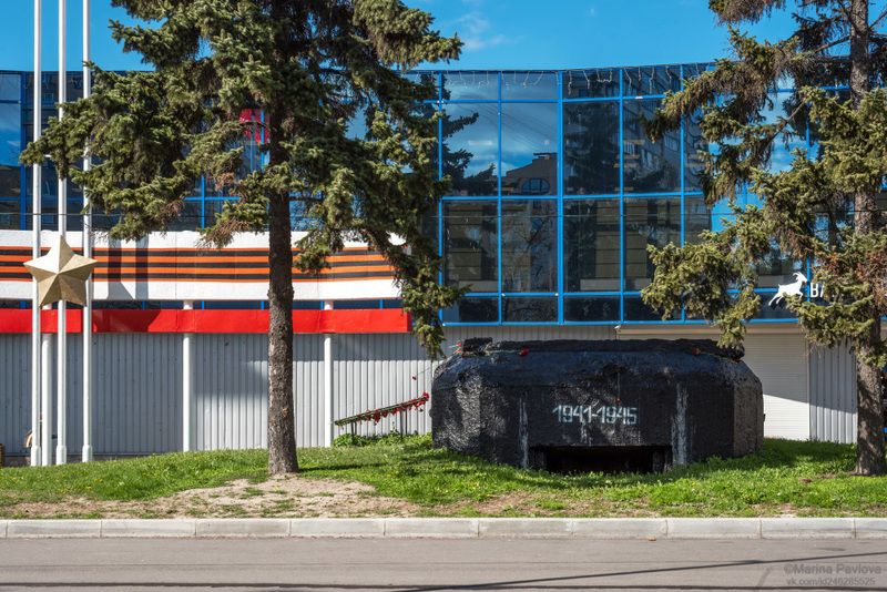 город, архитектура, санкт-петербург, стритфото, день победы, память о войне, дот №103 Память о войне...С Днём Великой Победы, с праздником! фото превью