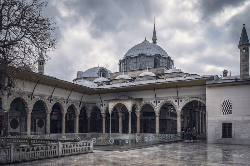 дворцы, мечети, городской пейзаж, архитектура, Топкапы, Стамбул, Турция Дворец Топкапы в Стамбуле. фото превью