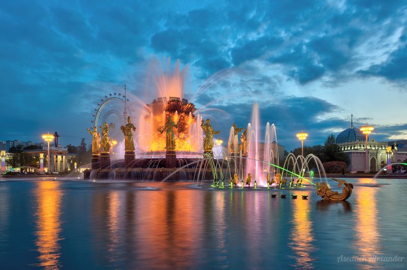 Фонтан дружбы народов фото превью
