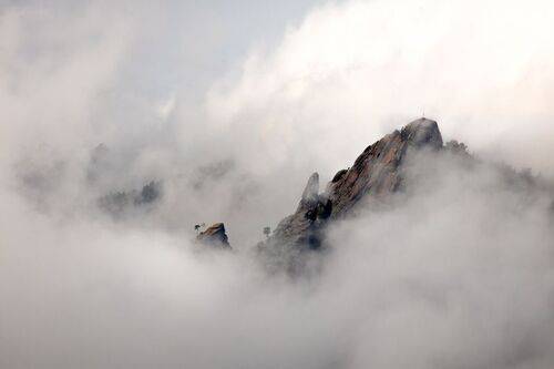 Такмак в тумане