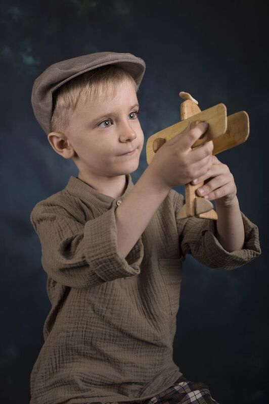 дети портрет мальчик мечта самолетик Мечта мальчишки фото превью