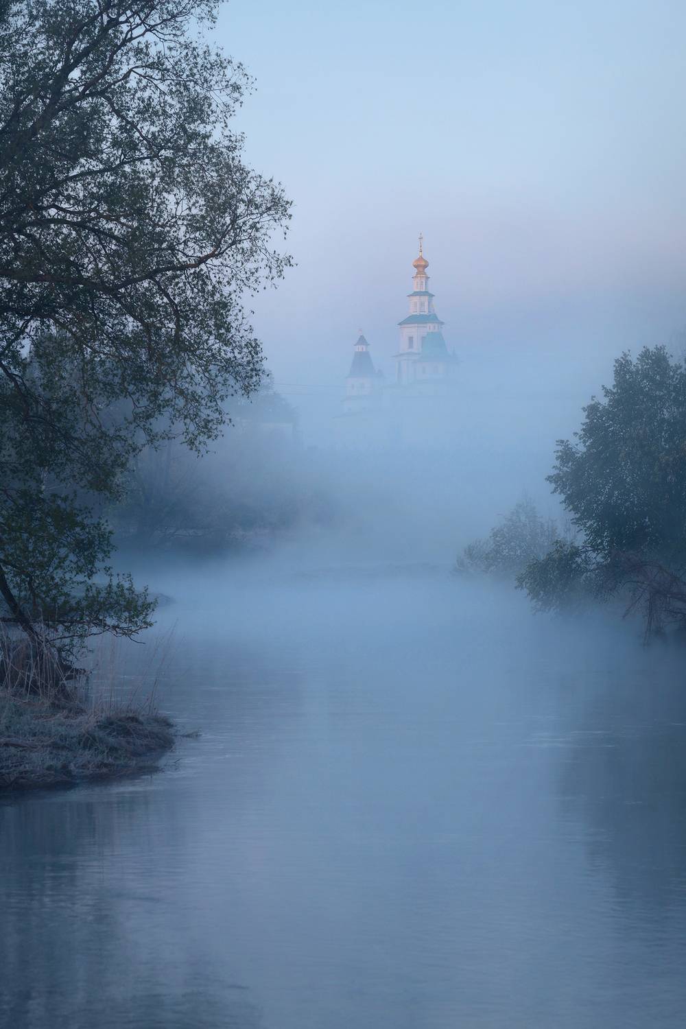 туман, истра, храмы, подмосковье, Стрельчук Александр