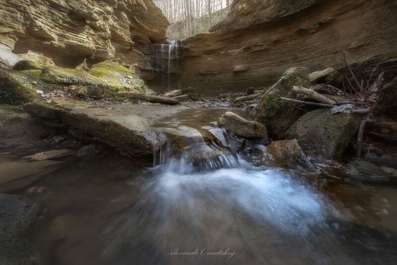 Водопад на реке Майкопка фото превью